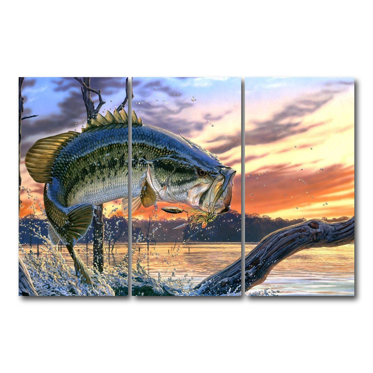 AUTO-MOCKUP WHITE | Bass | 3 Piece | Gallery Wrap Canvas | group=12x24