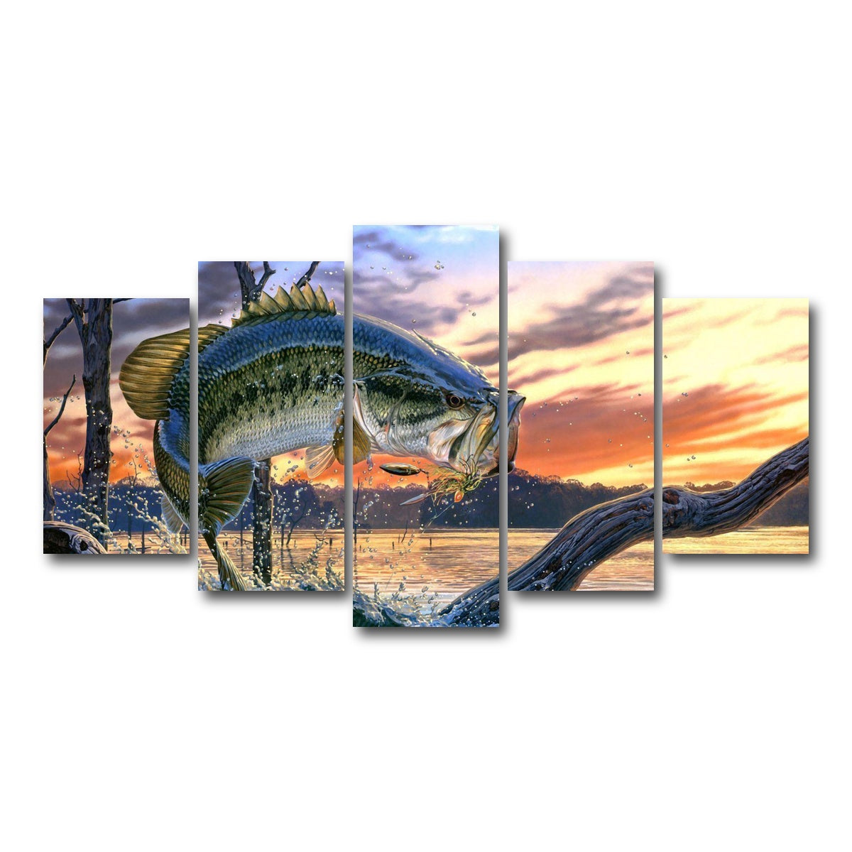 AUTO-MOCKUP WHITE | Bass | 5 Piece | Gallery Wrap Canvas | group=5_normal