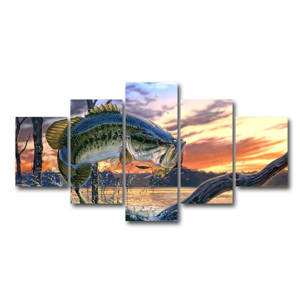 AUTO-MOCKUP WHITE | Bass | 5 Piece | Gallery Wrap Canvas | group=5_short