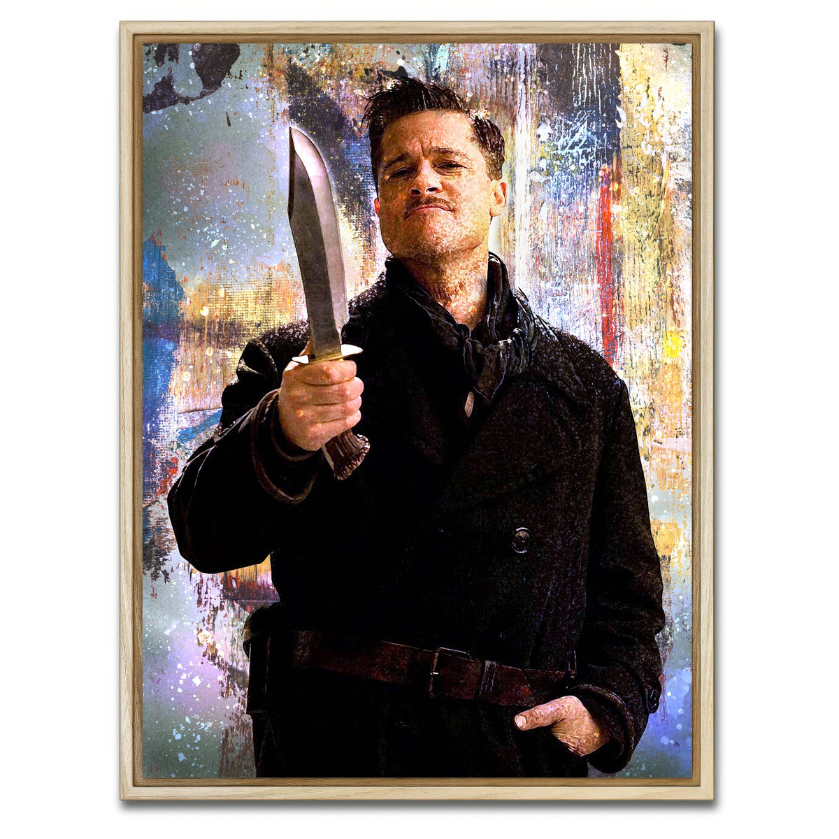 AUTO-MOCKUP WHITE | Basterds | 1 Piece | Natural Framed Canvas | group=3x4