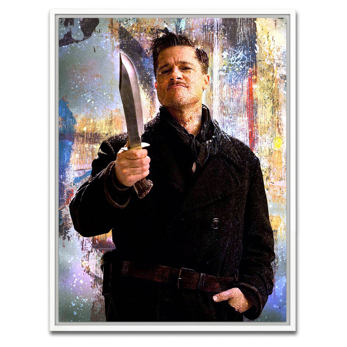 AUTO-MOCKUP WHITE | Basterds | 1 Piece | White Framed Canvas | group=3x4