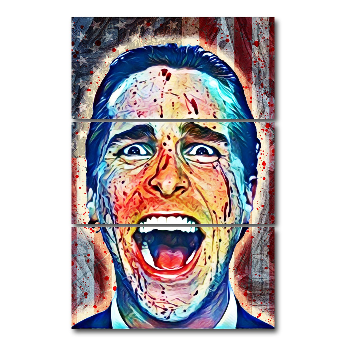 AUTO-MOCKUP WHITE | Bateman Canvas | 3 Piece | Gallery Wrap Canvas | group=12x24_stacked