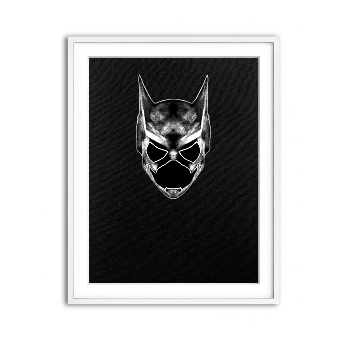 Framed Print 3x4 White