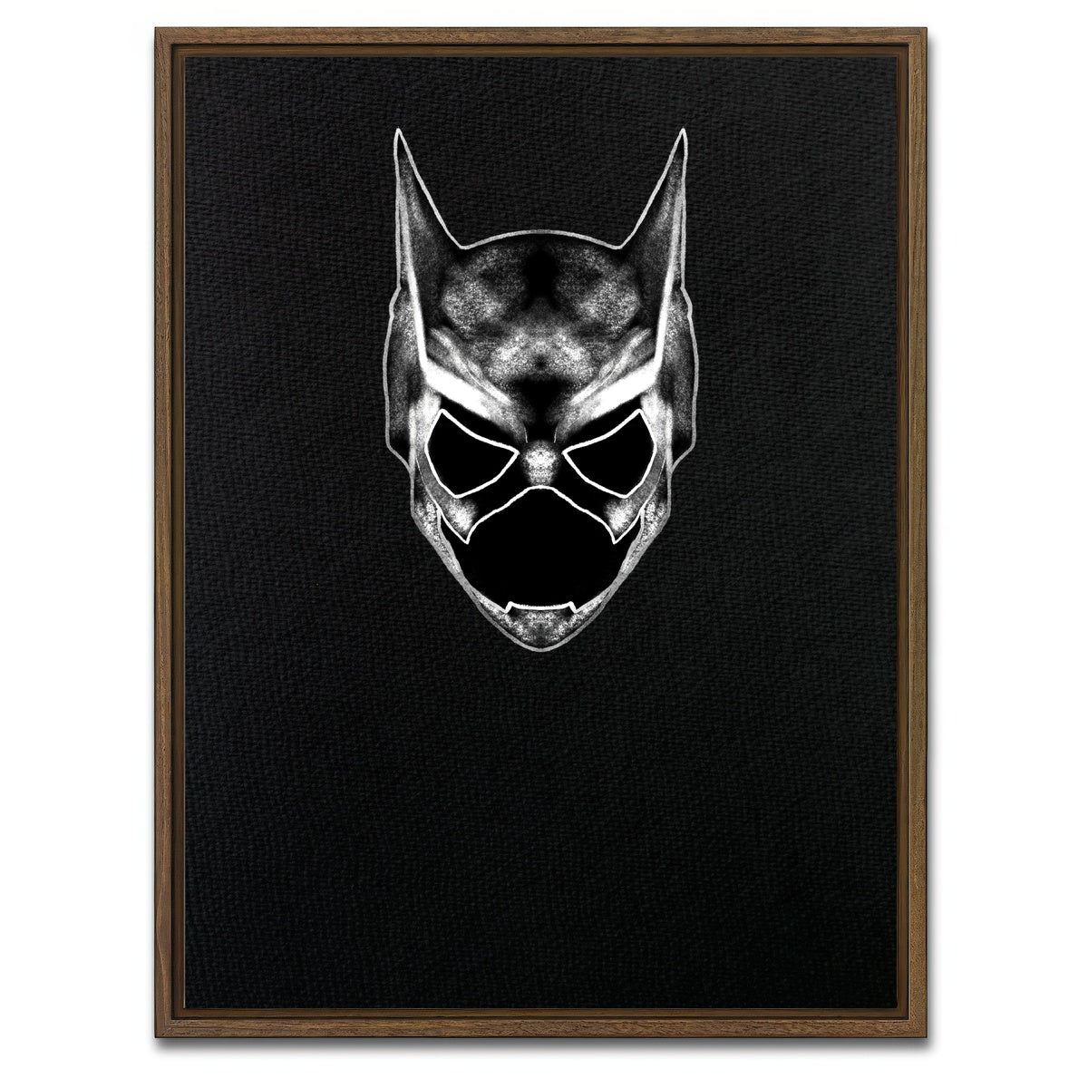 AUTO-MOCKUP WHITE | Batgirl | 1 Piece | Walnut Framed Canvas | group=3x4