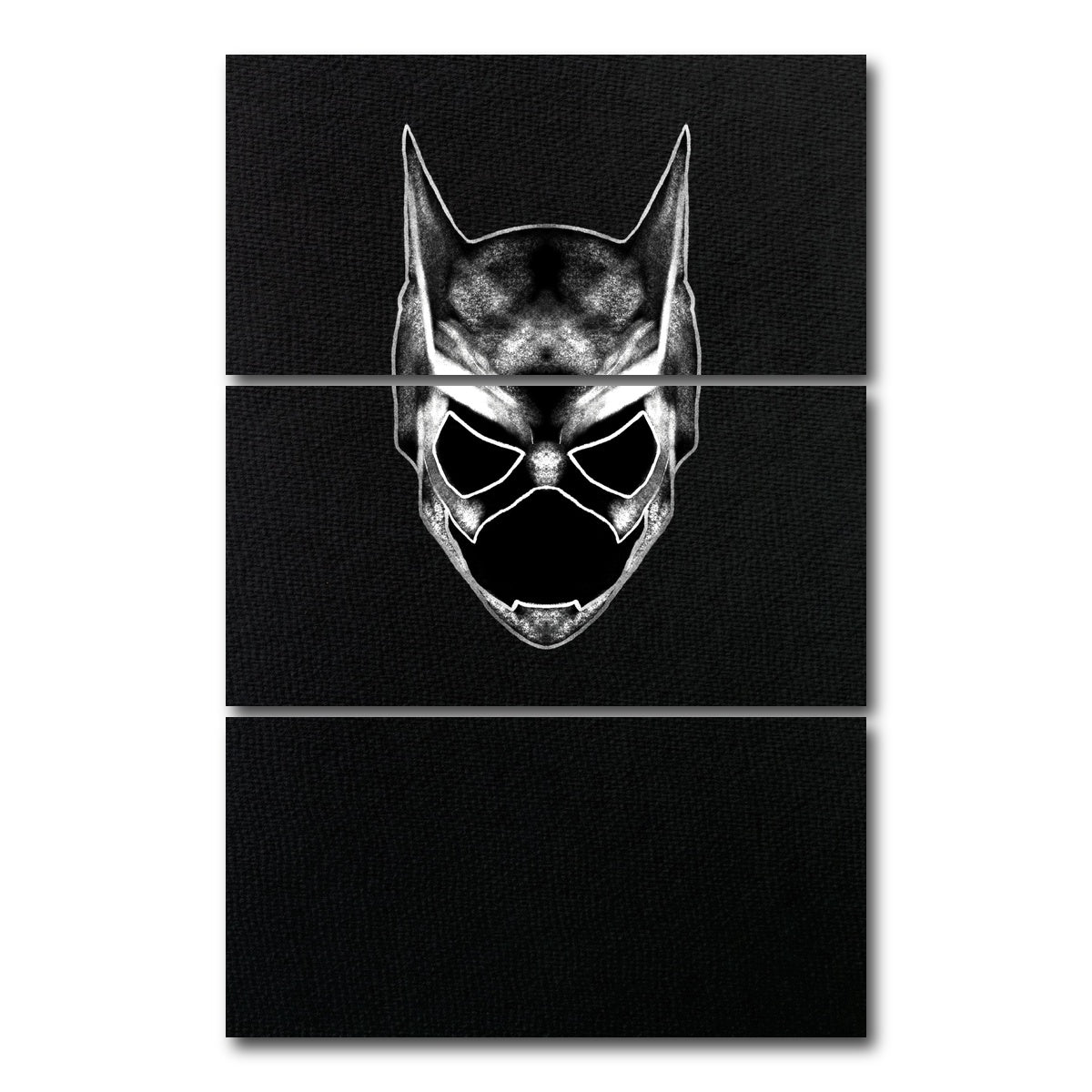 AUTO-MOCKUP WHITE | Batgirl | 3 Piece | Gallery Wrap Canvas | group=12x24_stacked