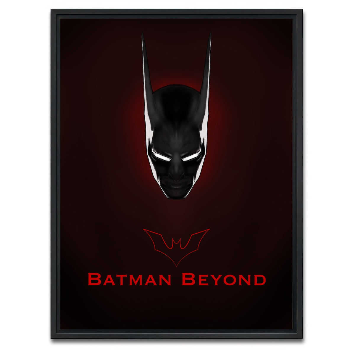 AUTO-MOCKUP WHITE | Batman Beyond | 1 Piece | Black Framed Canvas | group=3x4