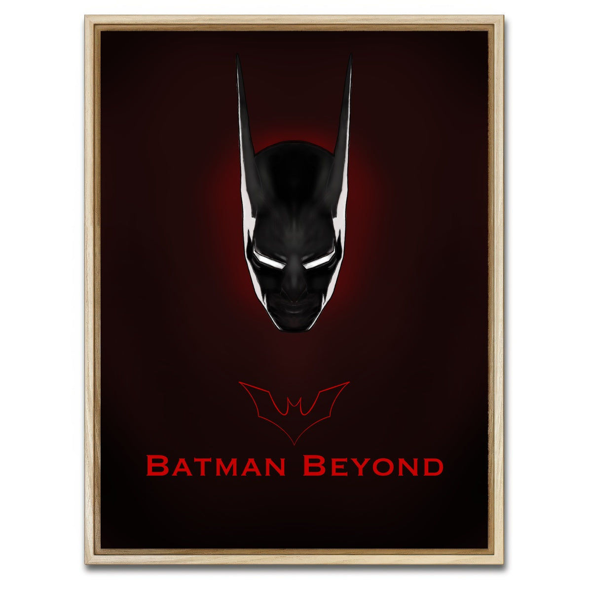AUTO-MOCKUP WHITE | Batman Beyond | 1 Piece | Natural Framed Canvas | group=3x4