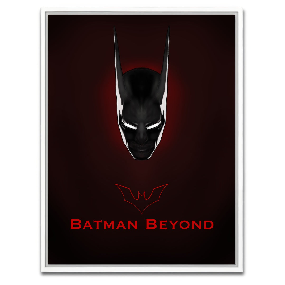 AUTO-MOCKUP WHITE | Batman Beyond | 1 Piece | White Framed Canvas | group=3x4