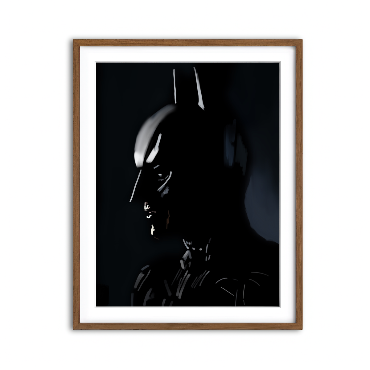 Framed Print 3x4 Walnut