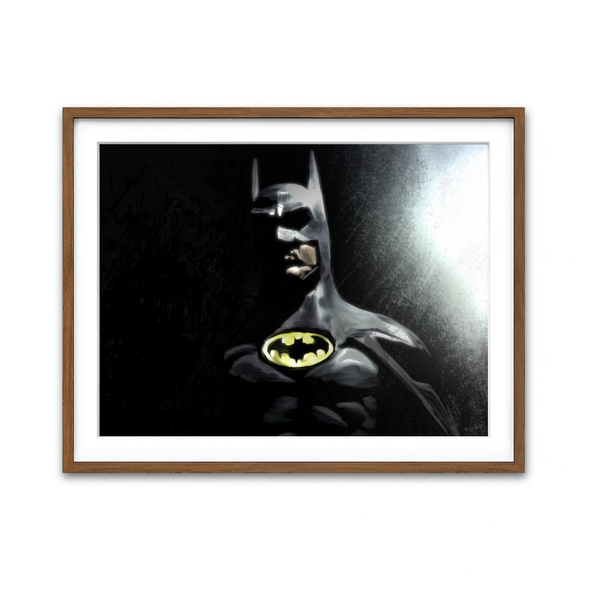 Framed Print 4x3 Walnut