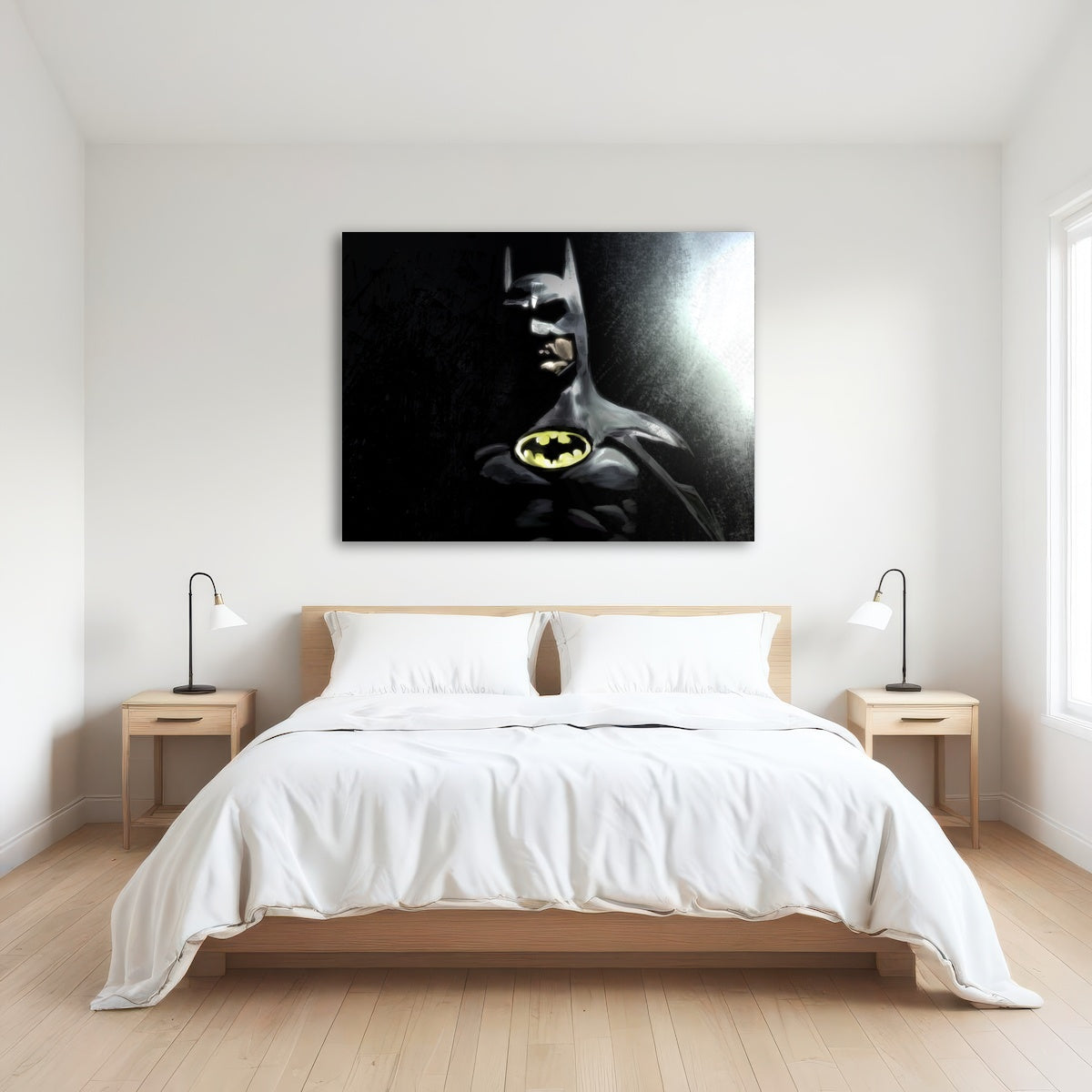 AUTO-MOCKUP ROOM | Batman In The Light