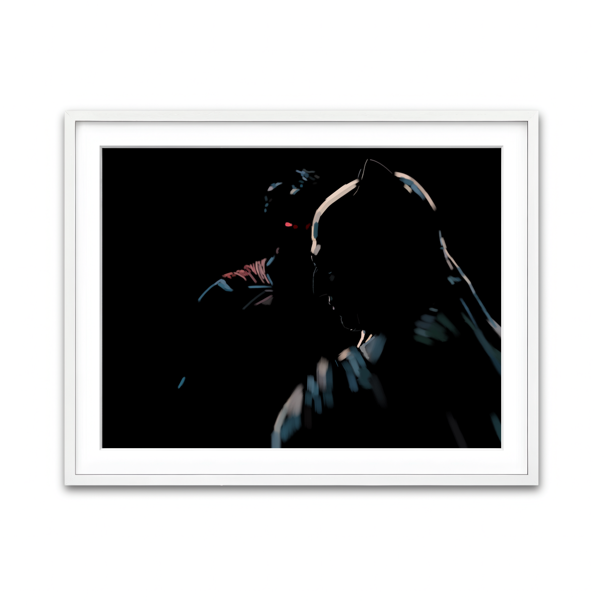 Framed Print 4x3 White