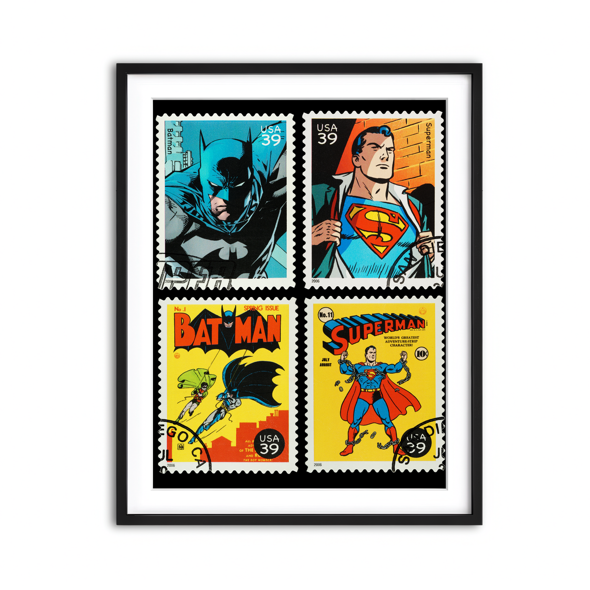 Framed Print 3x4 Black