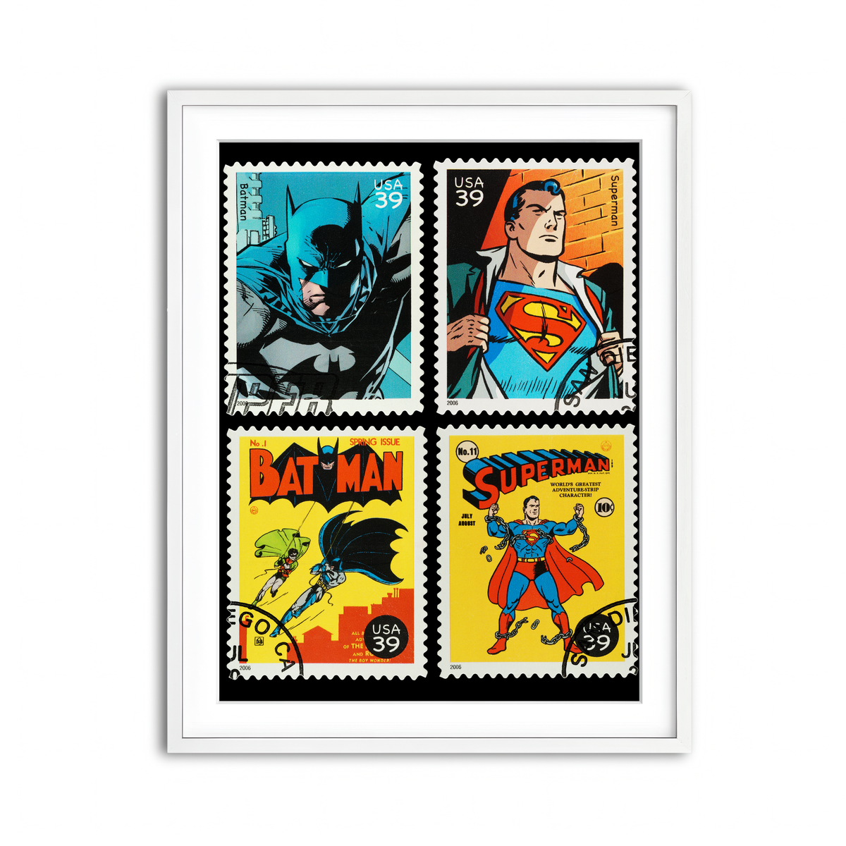 Framed Print 3x4 White