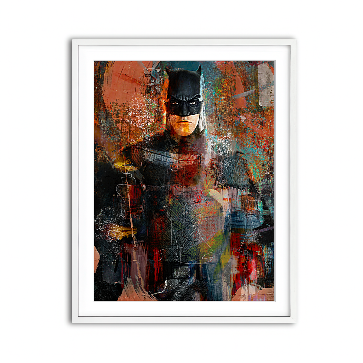 Framed Print 3x4 White