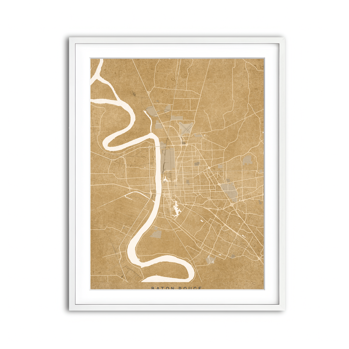 Framed Print 3x4 White