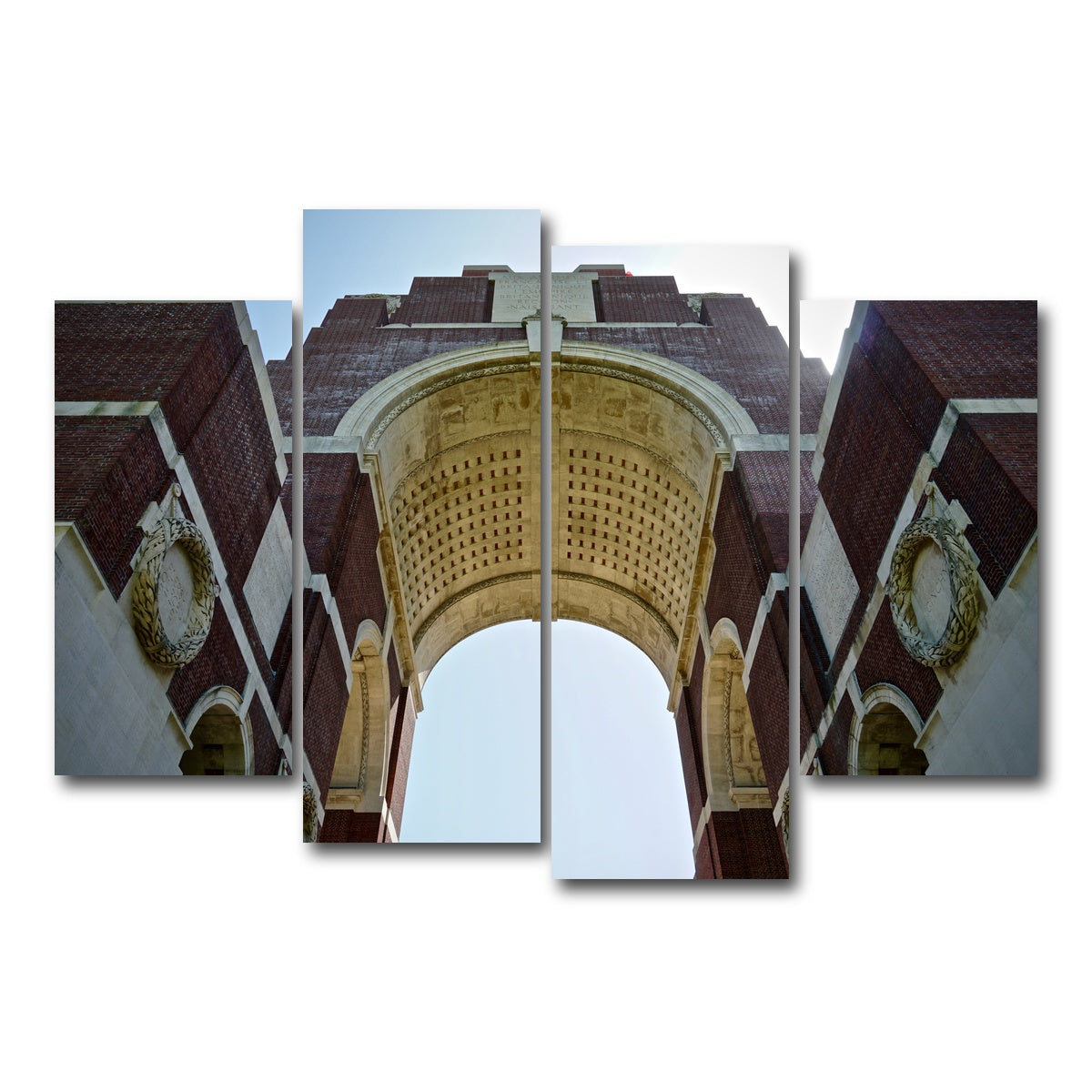 AUTO-MOCKUP WHITE | Battle of the Somme Memorial | 4 Piece | Gallery Wrap Canvas | group=4_short