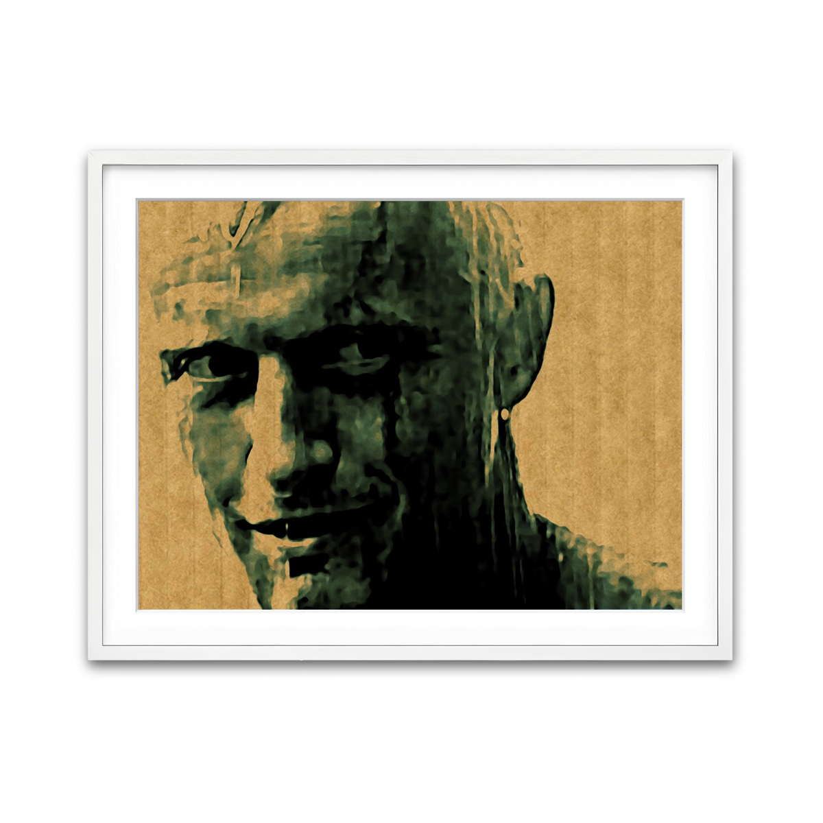 Framed Print 4x3 White