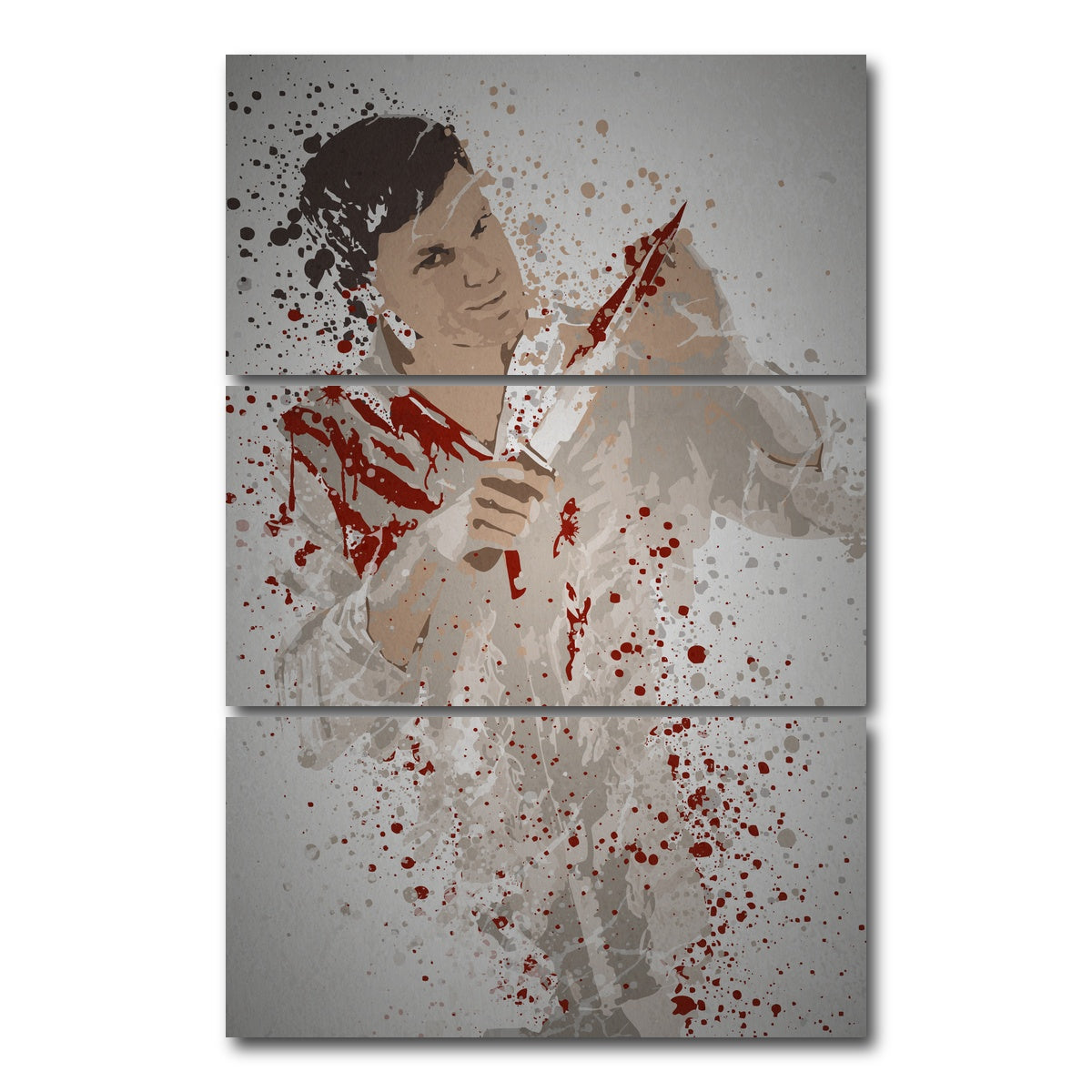 AUTO-MOCKUP WHITE | Bay Harbour Butcher | 3 Piece | Gallery Wrap Canvas | group=12x24_stacked