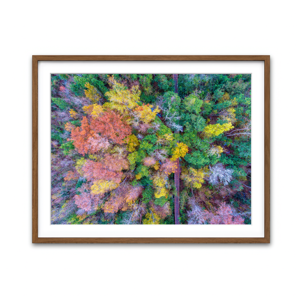 Framed Print 4x3 Walnut