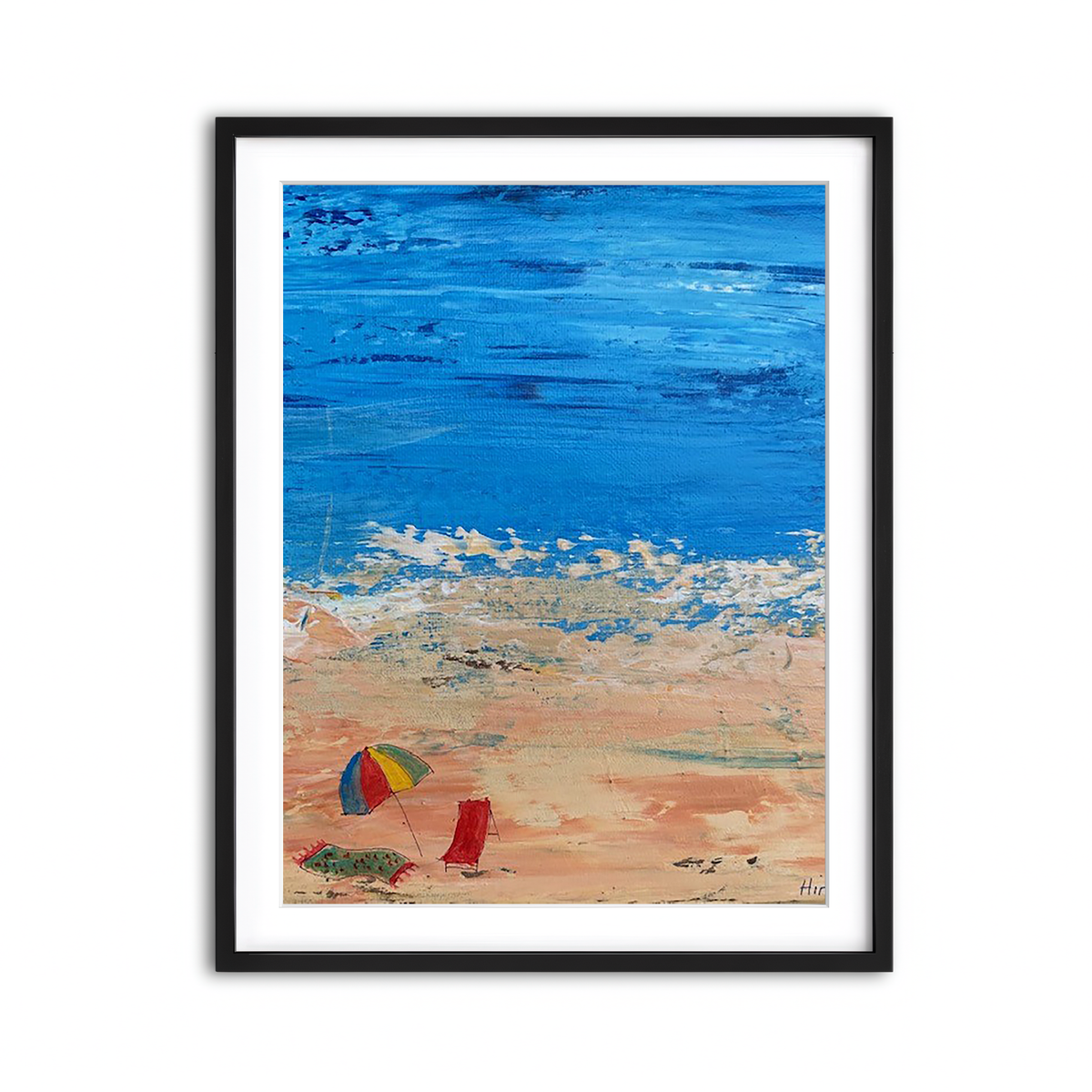 Framed Print 3x4 Black
