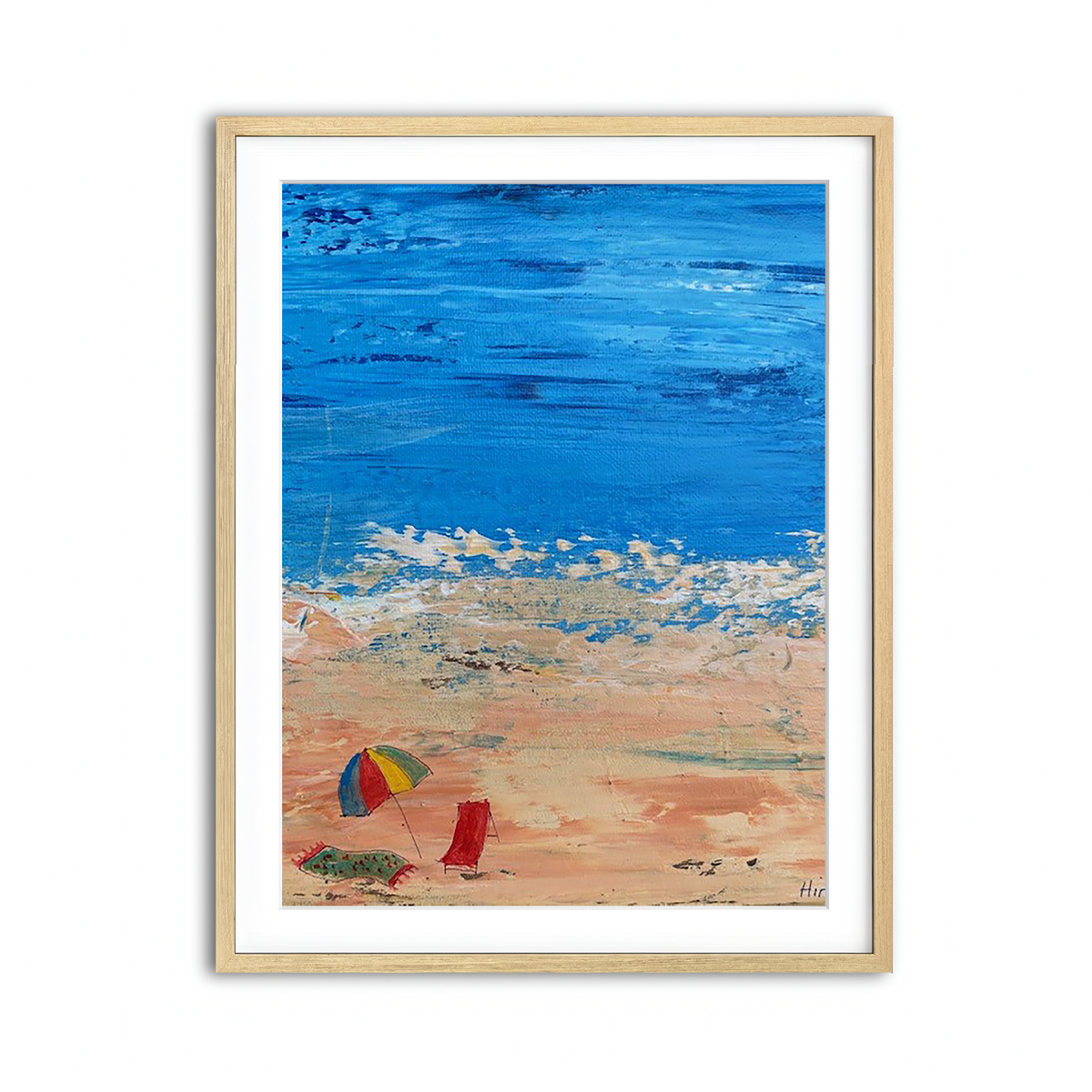 Framed Print 3x4 Natural