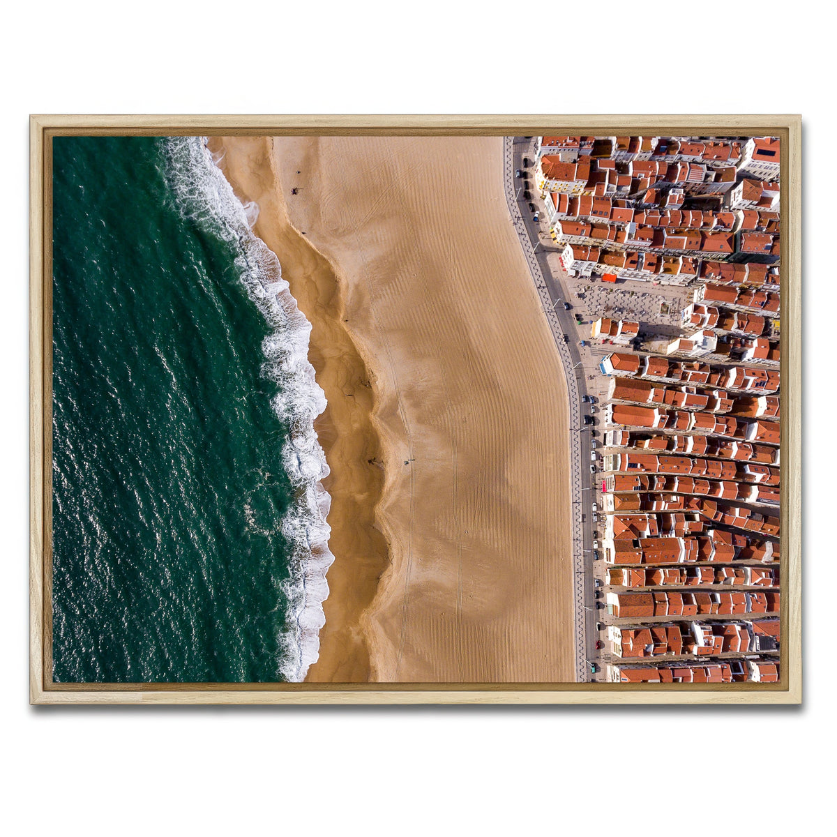 AUTO-MOCKUP WHITE | Beach Front | 1 Piece | Natural Framed Canvas | group=4x3