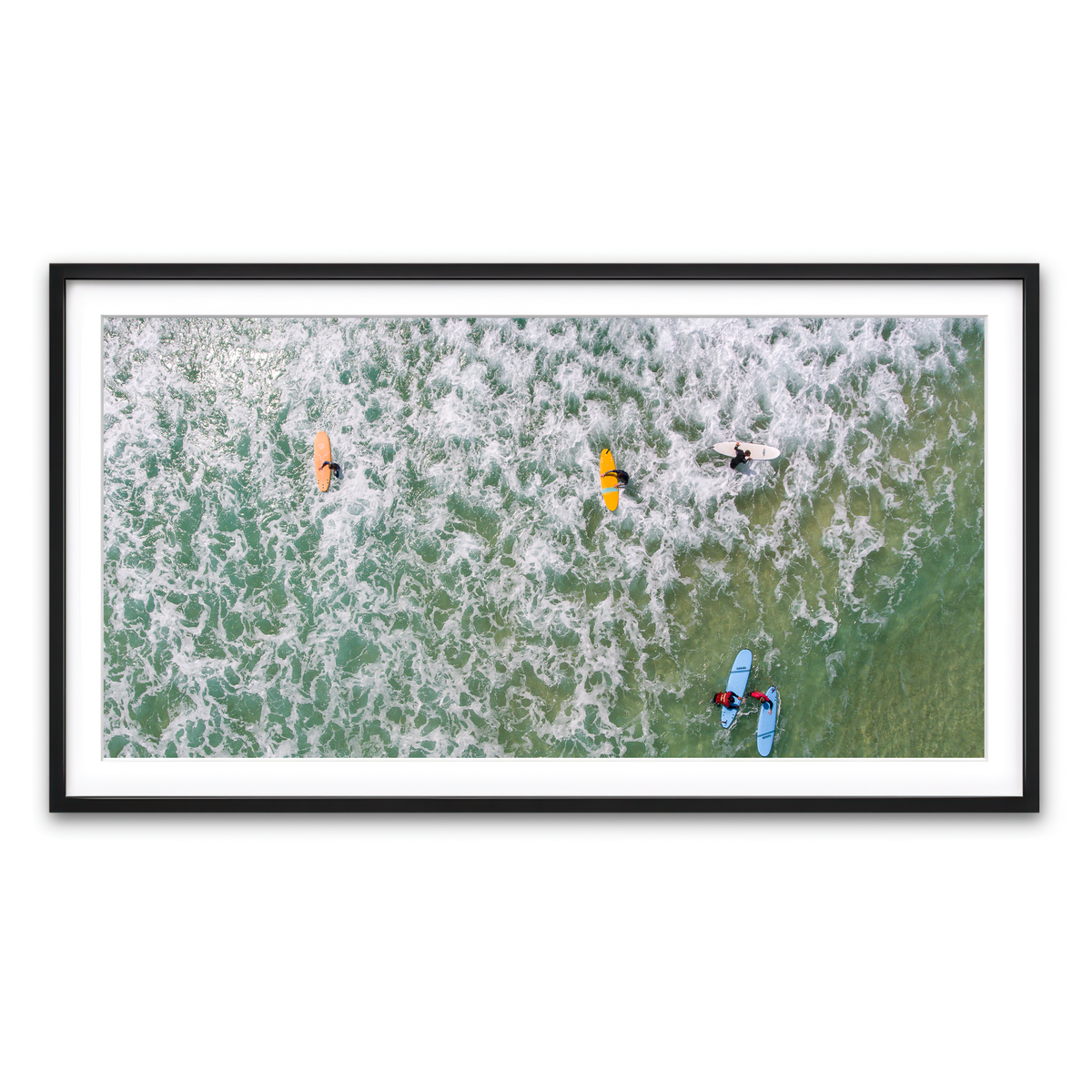 Framed Print 2x1 Black