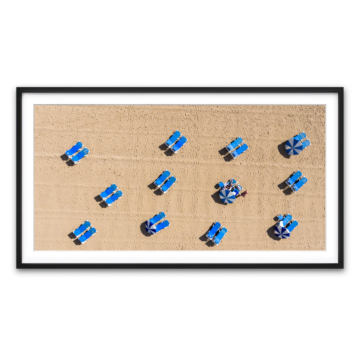 Framed Print 2x1 Black