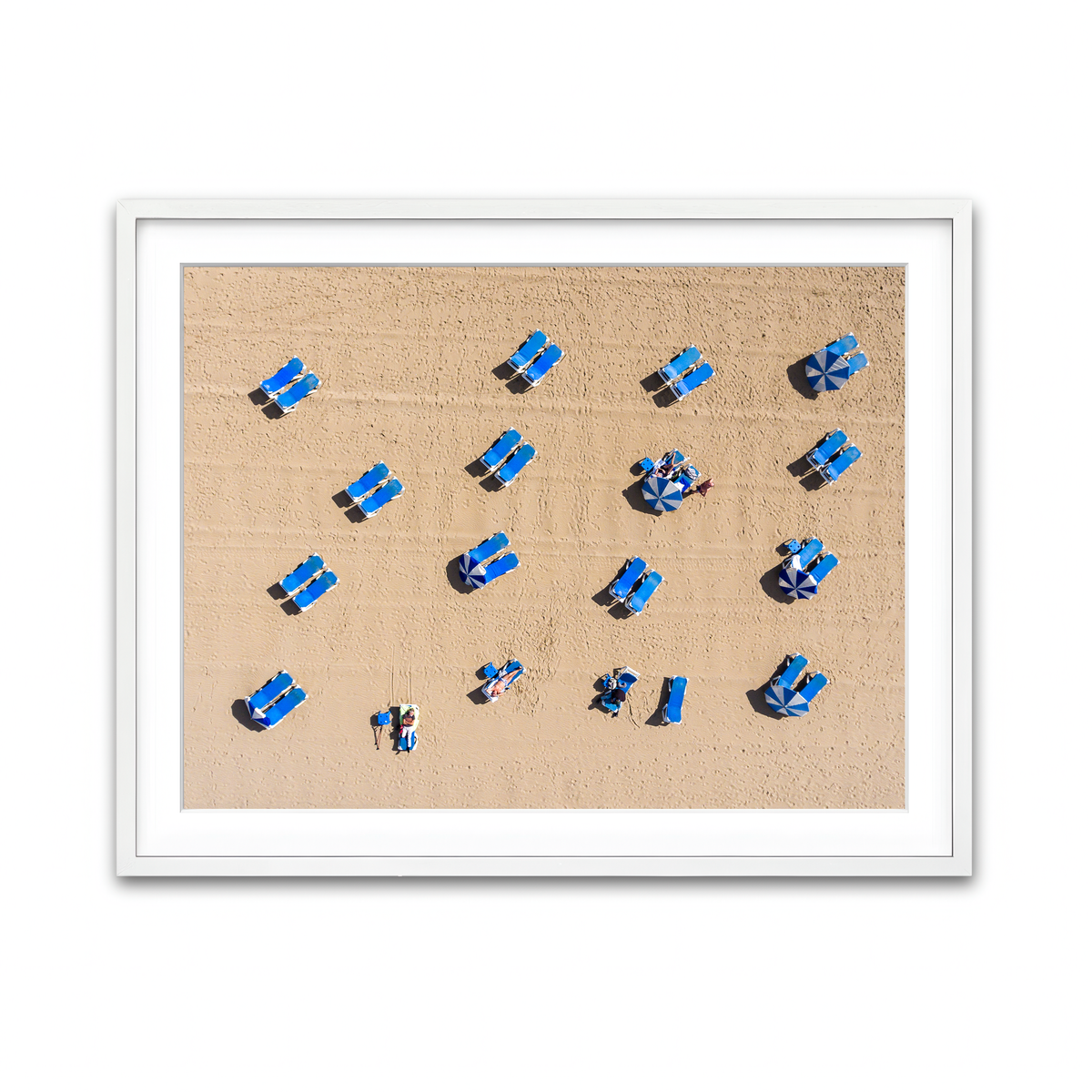 Framed Print 4x3 White
