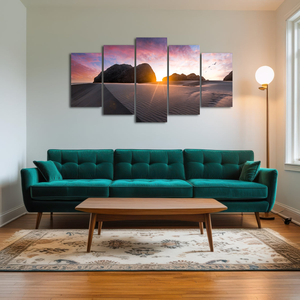 AUTO-MOCKUP ROOM | Beach Sunset