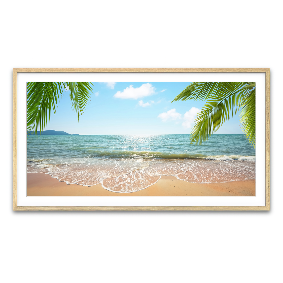 Framed Print 2x1 Natural
