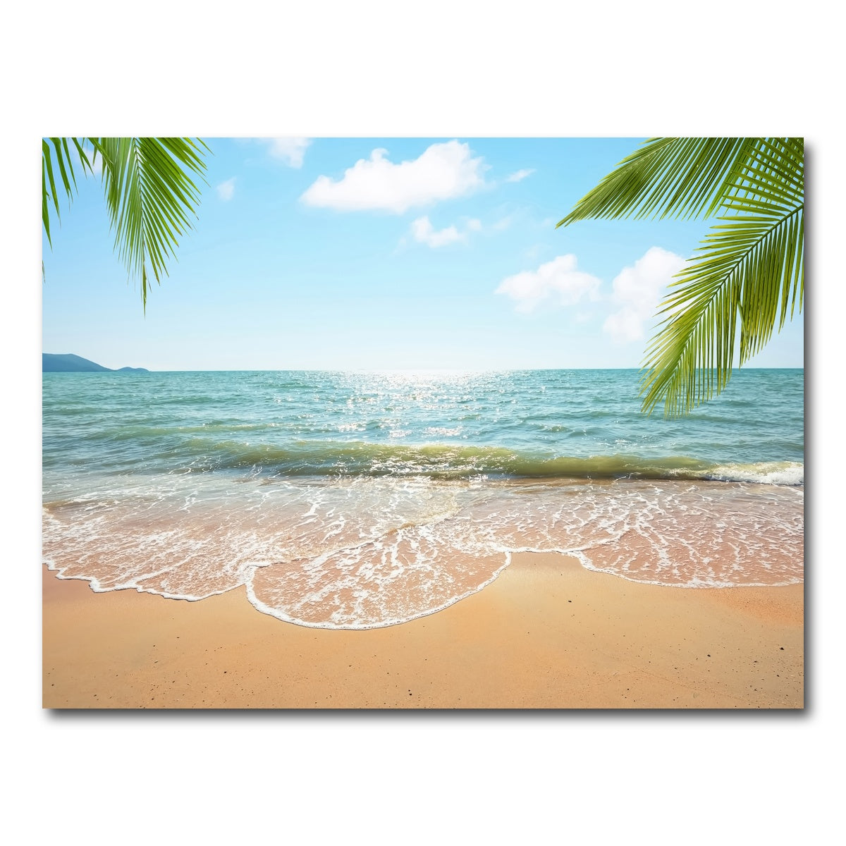 AUTO-MOCKUP WHITE | Beach Time | 1 Piece | Gallery Wrap Canvas | group=4x3