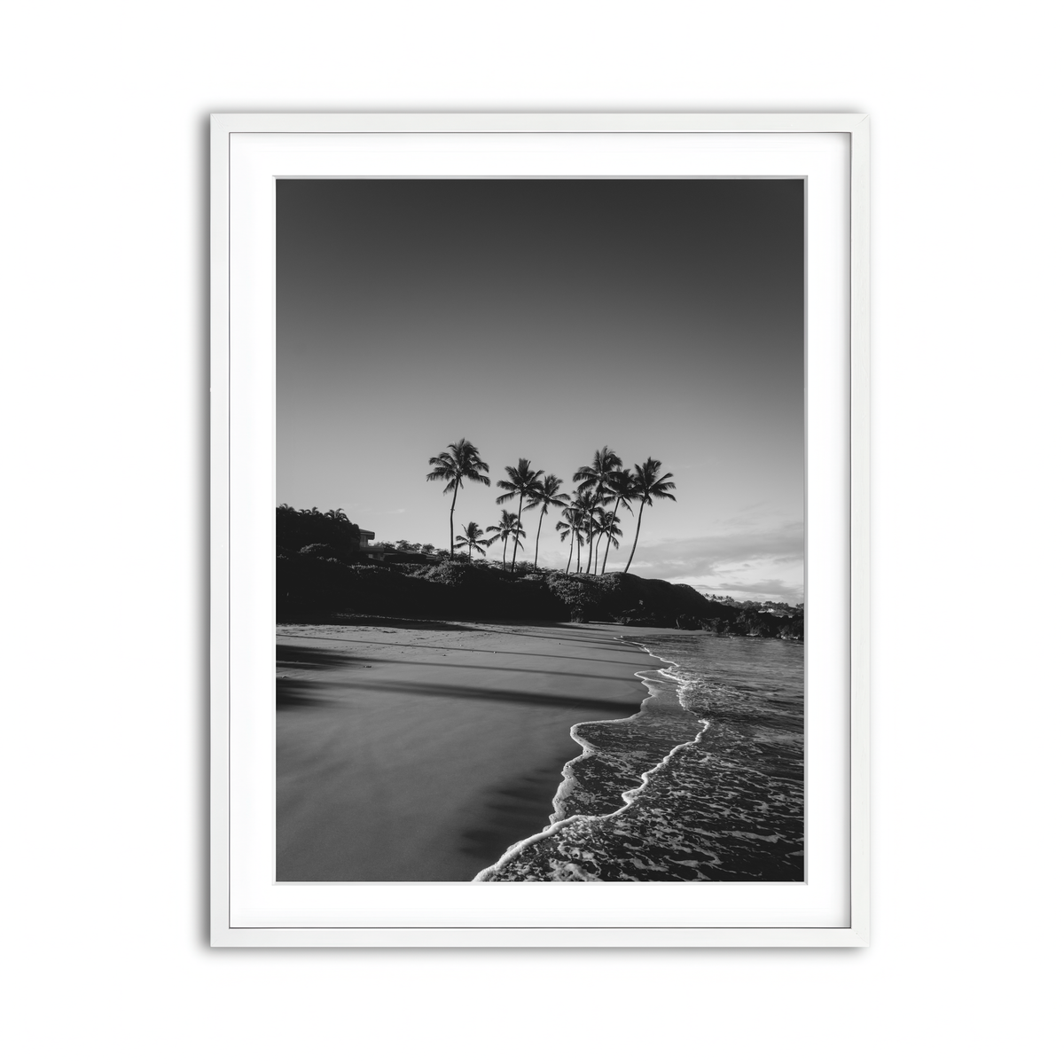 Framed Print 3x4 White