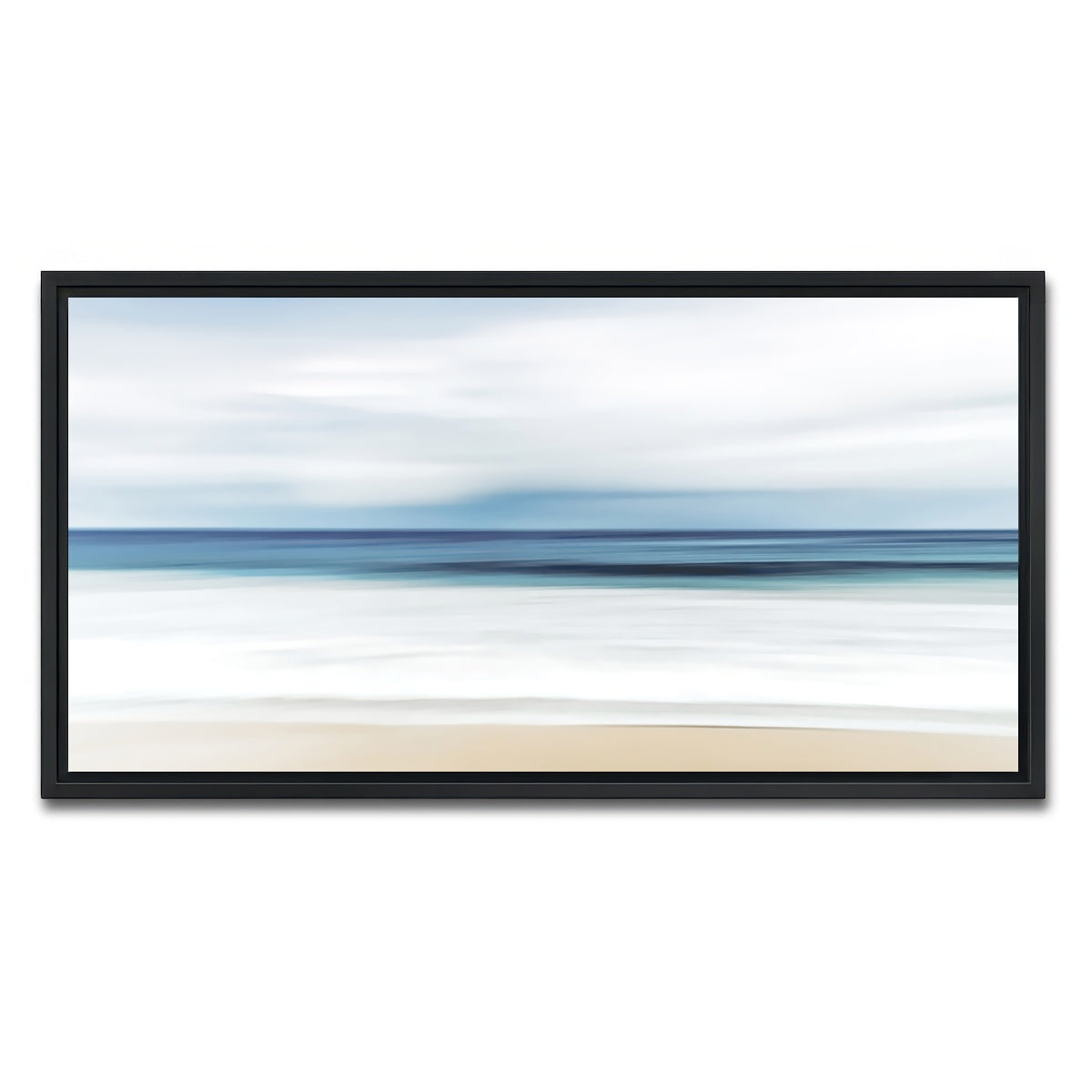 AUTO-MOCKUP WHITE | Beach | 1 Piece | Black Framed Canvas | group=2x1