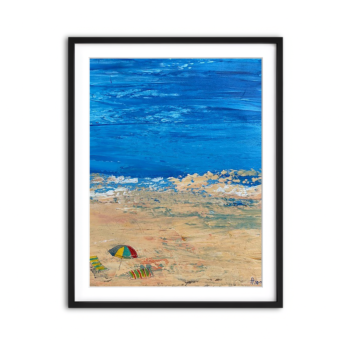 Framed Print 3x4 Black