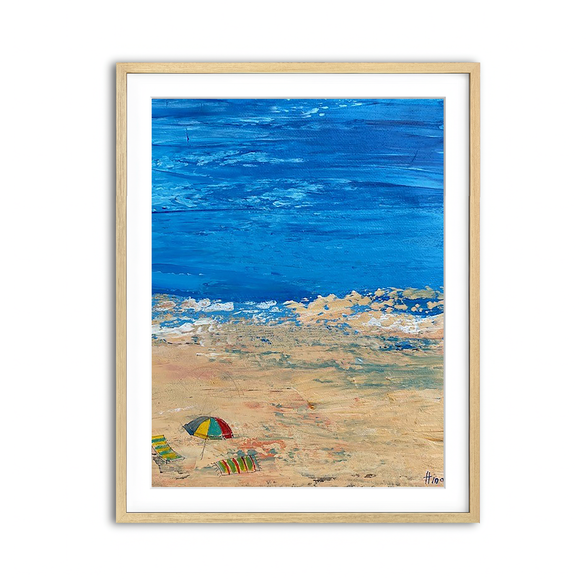 Framed Print 3x4 Natural