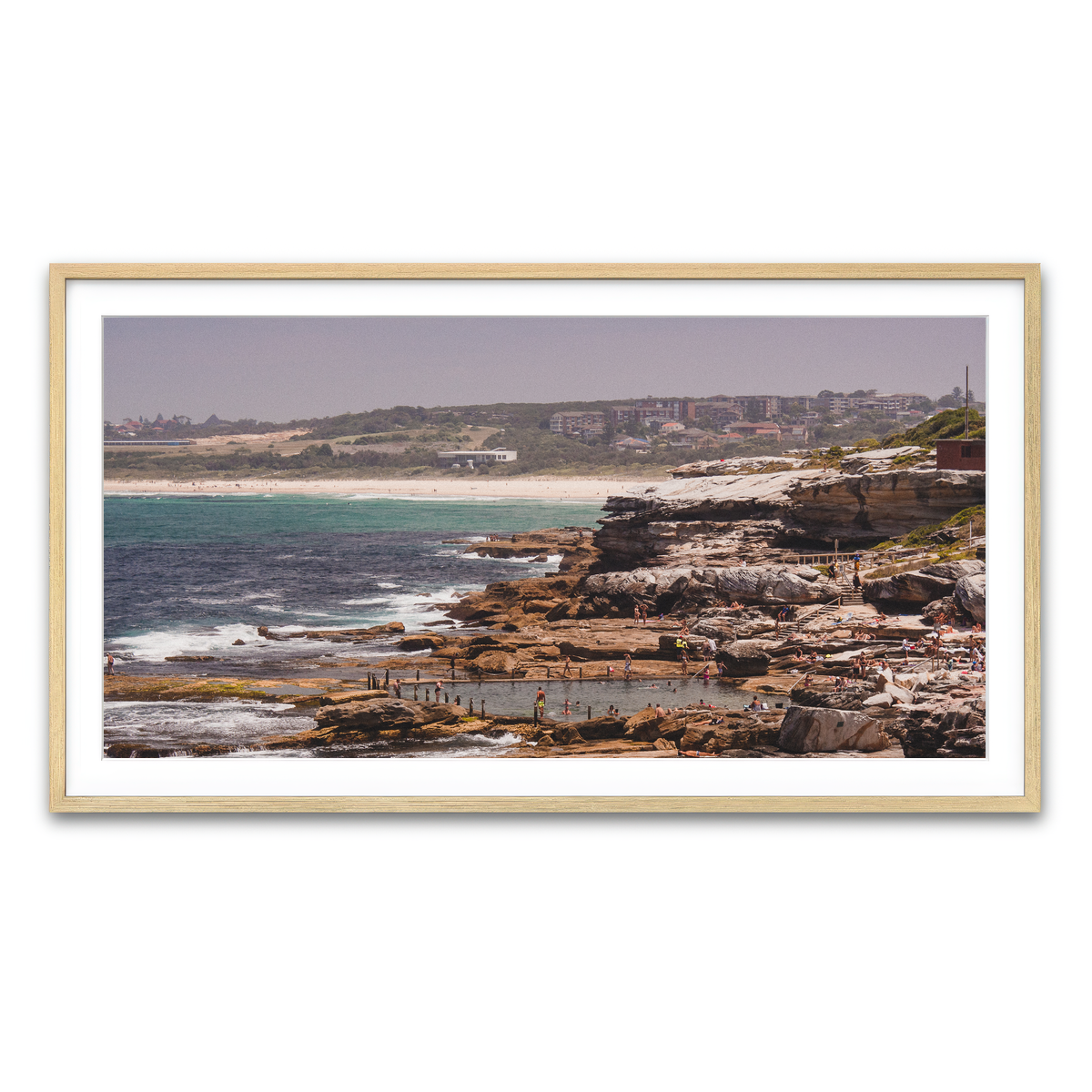 Framed Print 2x1 Natural