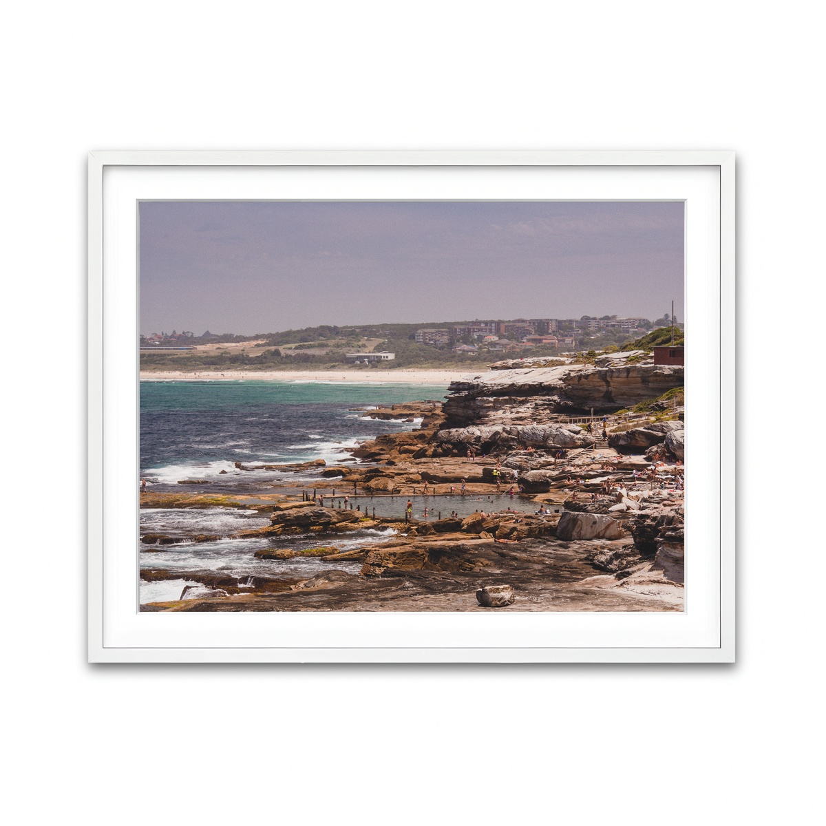 Framed Print 4x3 White