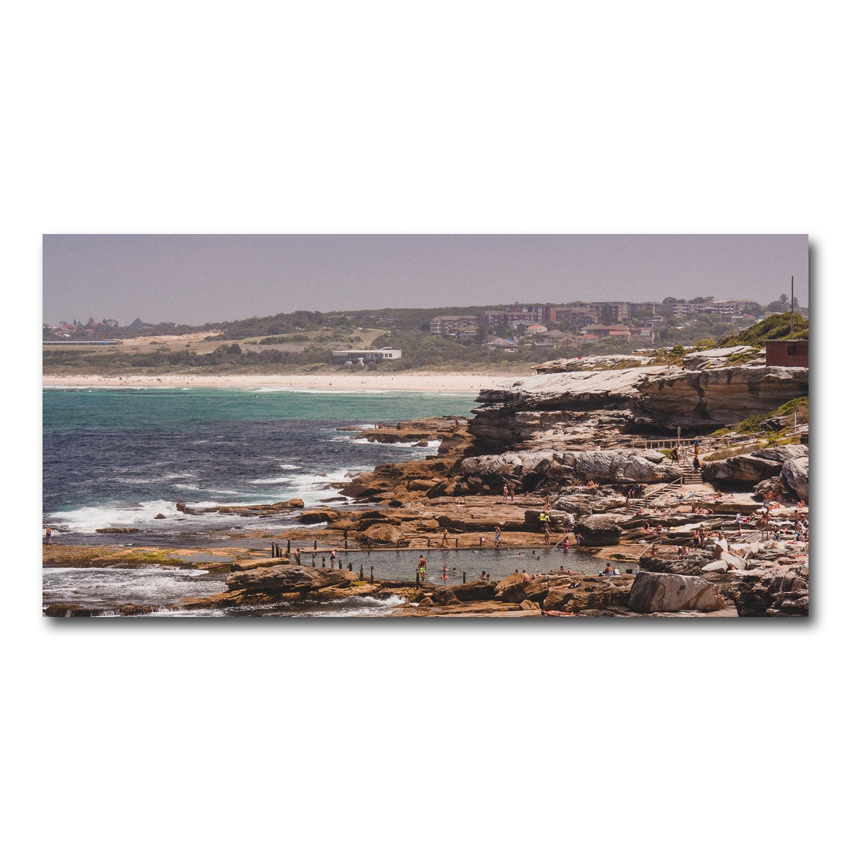 AUTO-MOCKUP WHITE | Beach days | 1 Piece | Gallery Wrap Canvas | group=2x1