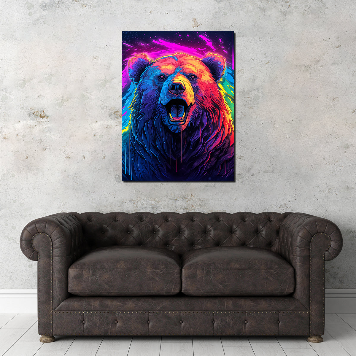 Bear Art Wall Art