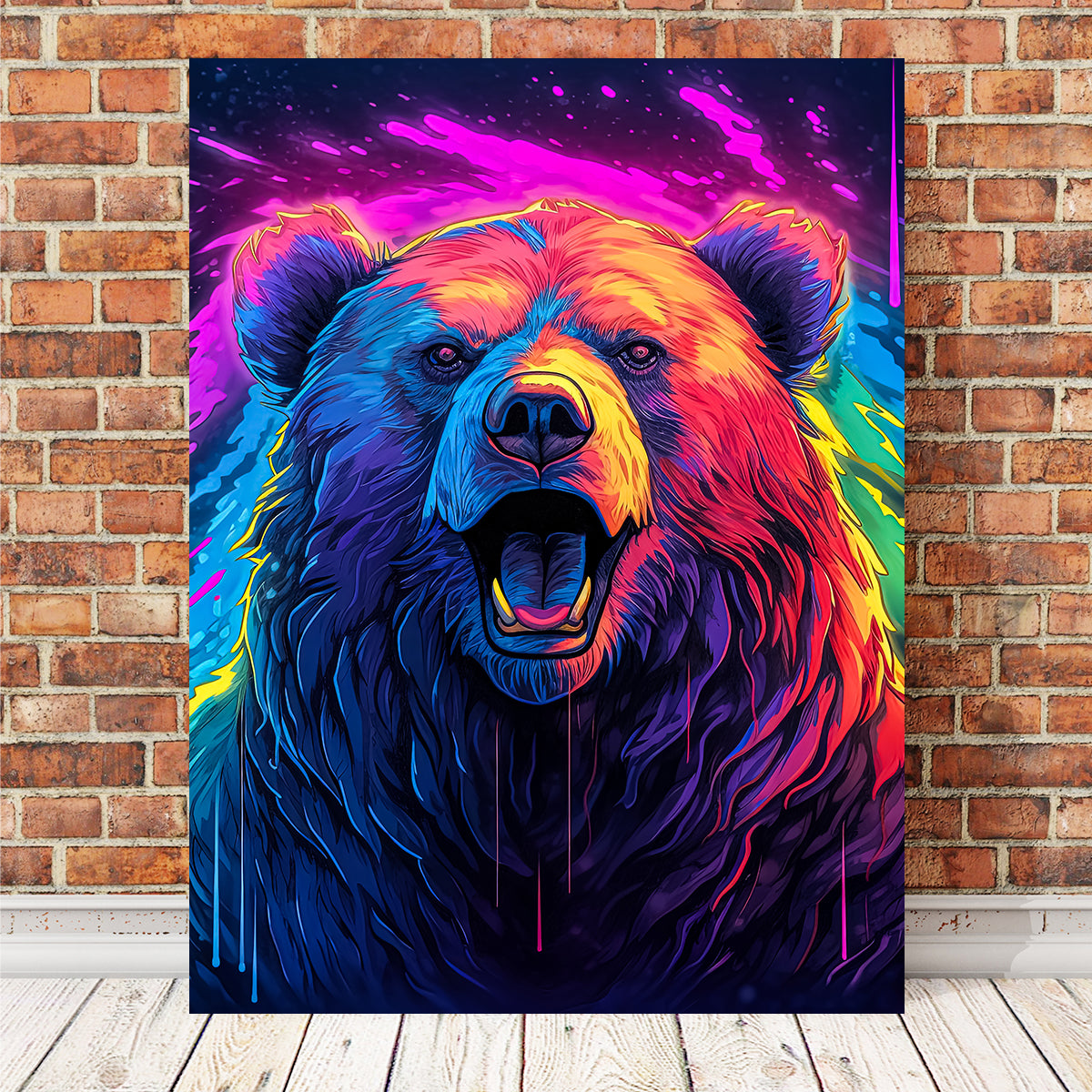 Bear Art Wall Art