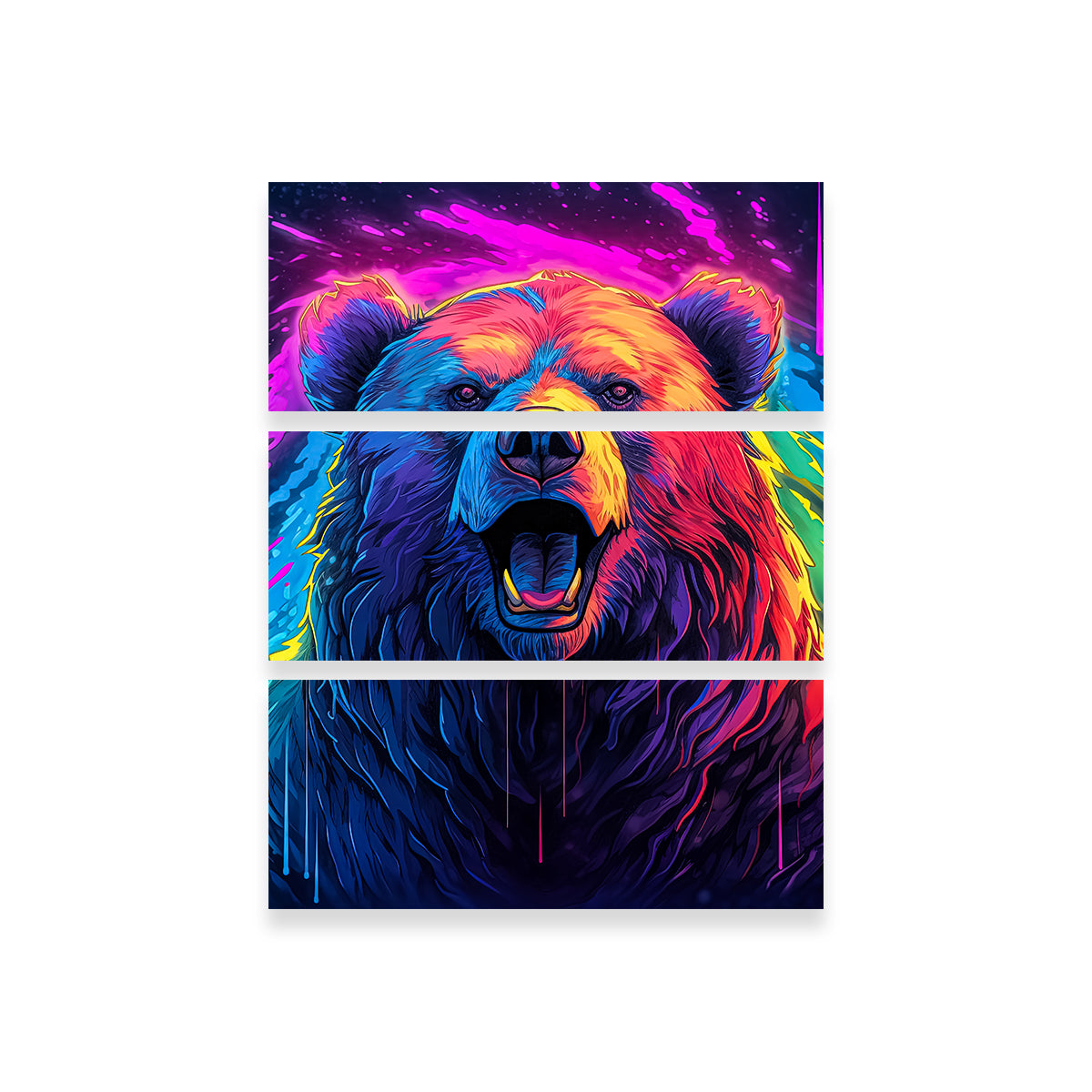 Bear Art Wall Art