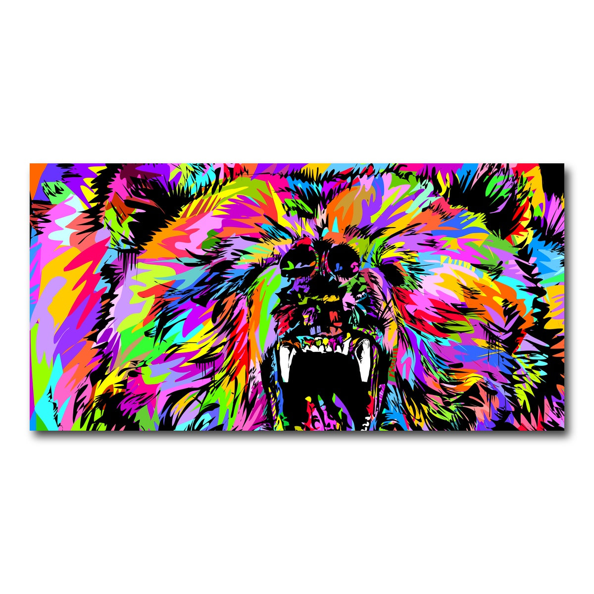 AUTO-MOCKUP WHITE | Bear Drome | 1 Piece | Gallery Wrap Canvas | group=2x1