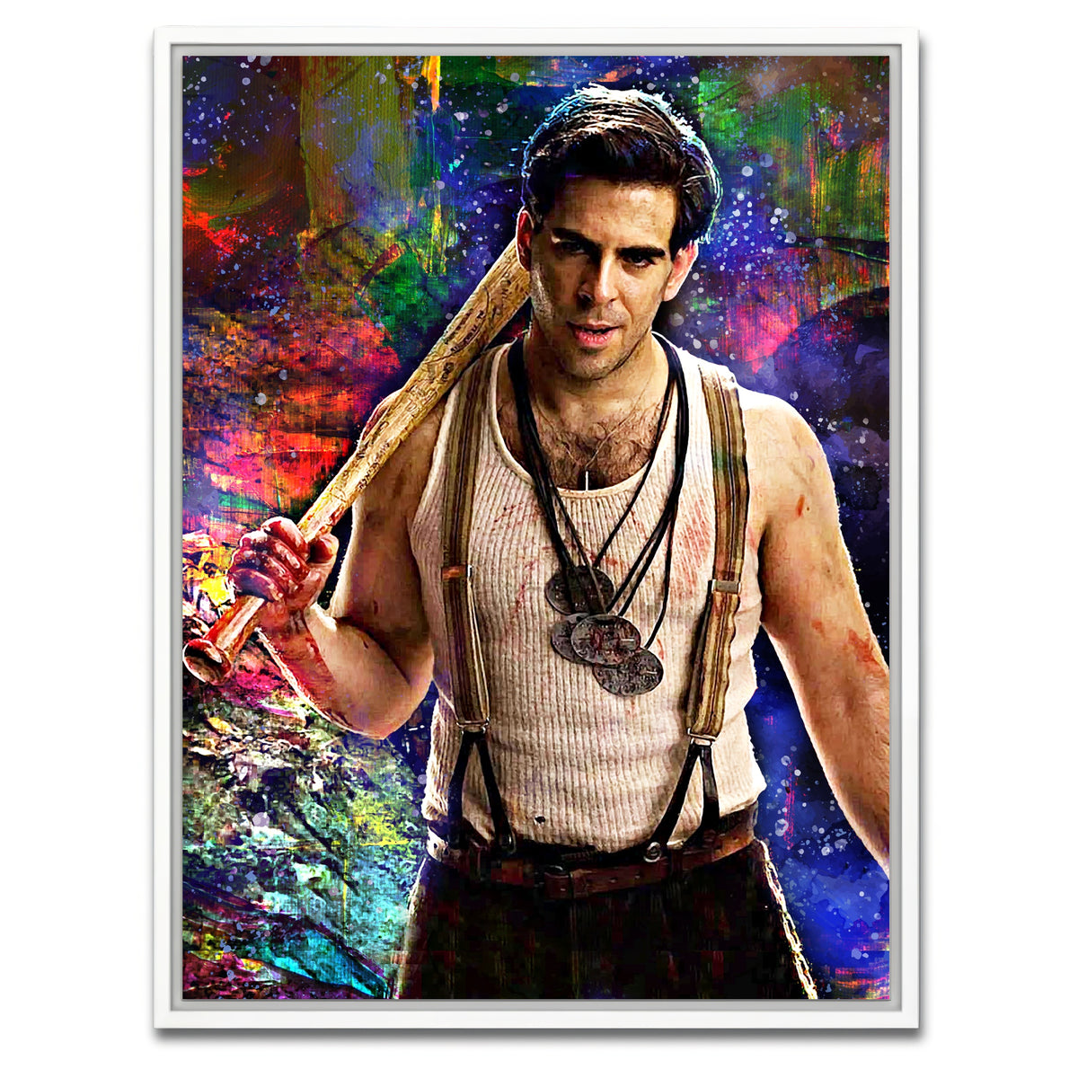 AUTO-MOCKUP WHITE | Bear Jew | 1 Piece | White Framed Canvas | group=3x4