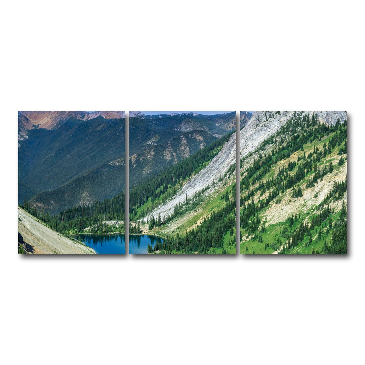 AUTO-MOCKUP WHITE | Bear Lake | 3 Piece | Gallery Wrap Canvas | group=18x24