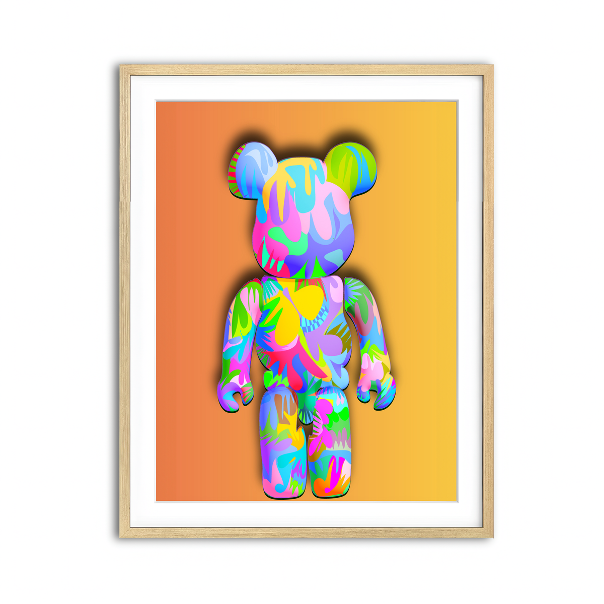 Framed Print 3x4 Natural