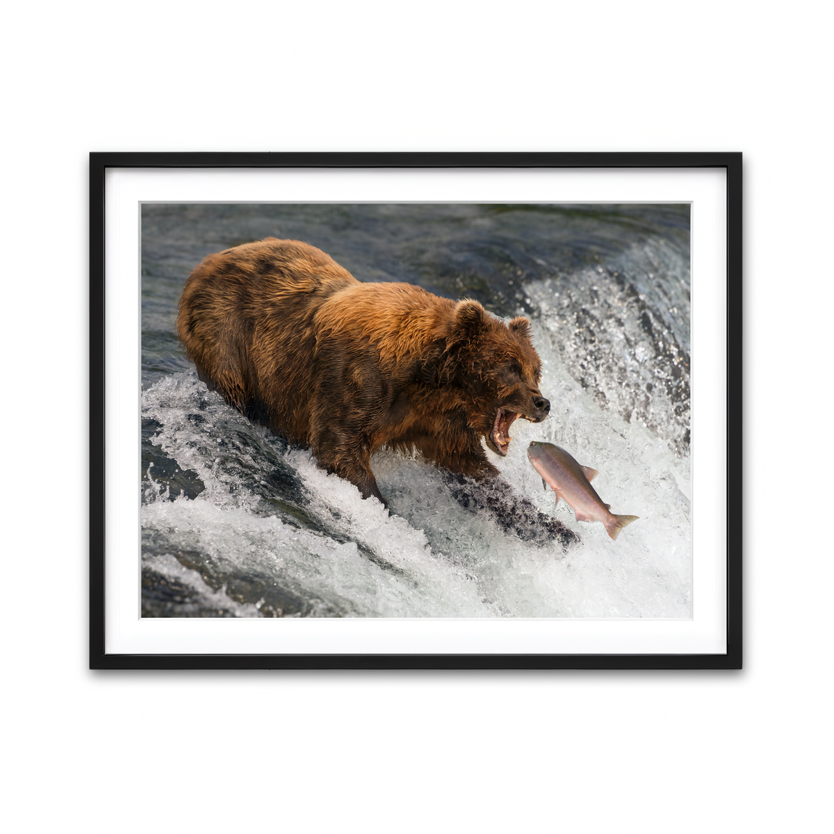 Framed Print 4x3 Black