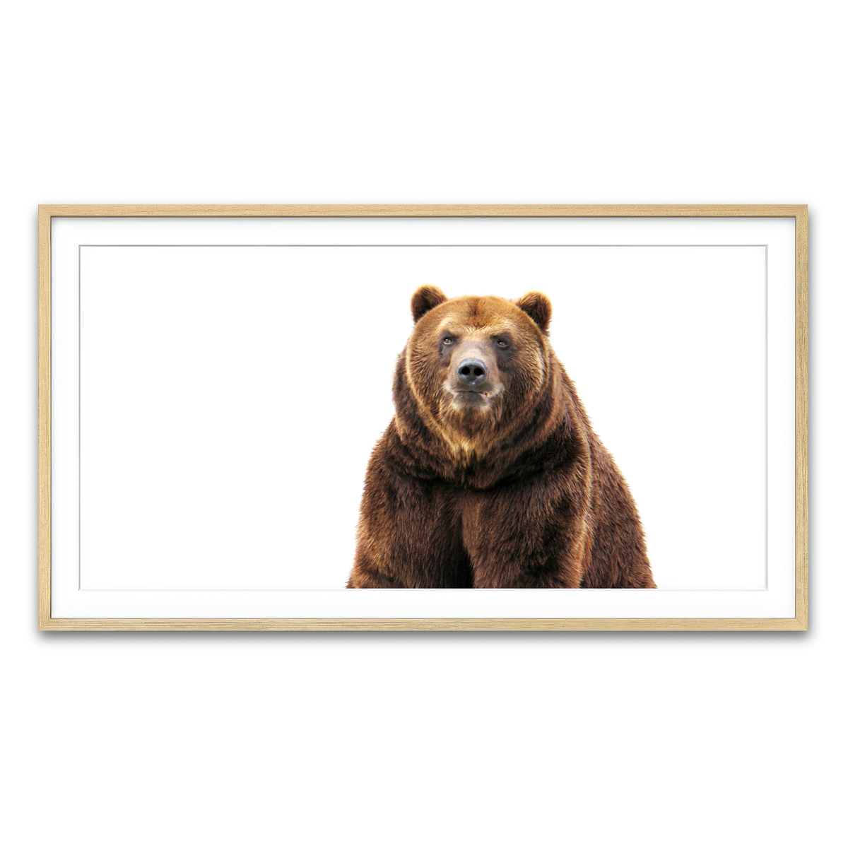 Framed Print 2x1 Natural