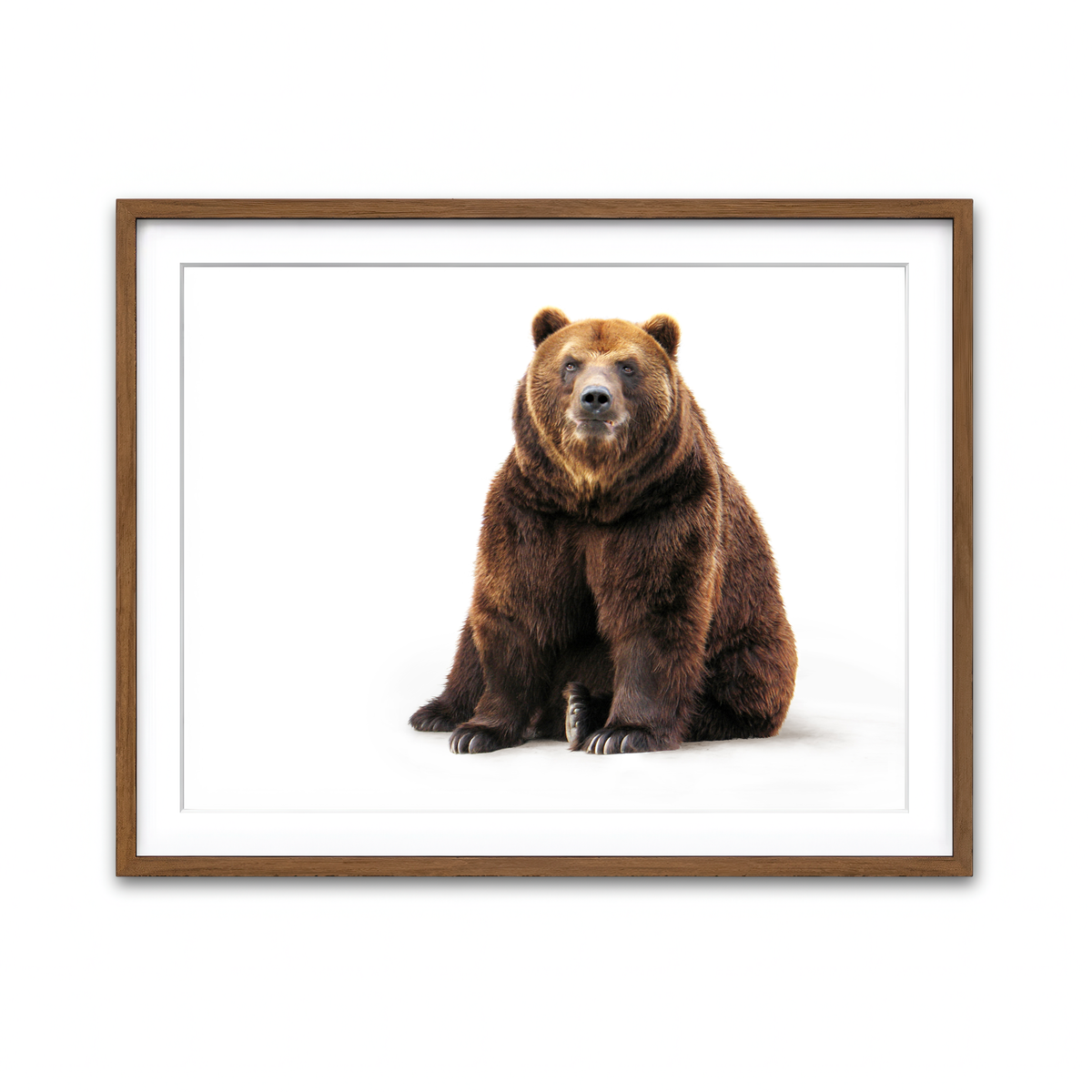 Framed Print 4x3 Walnut